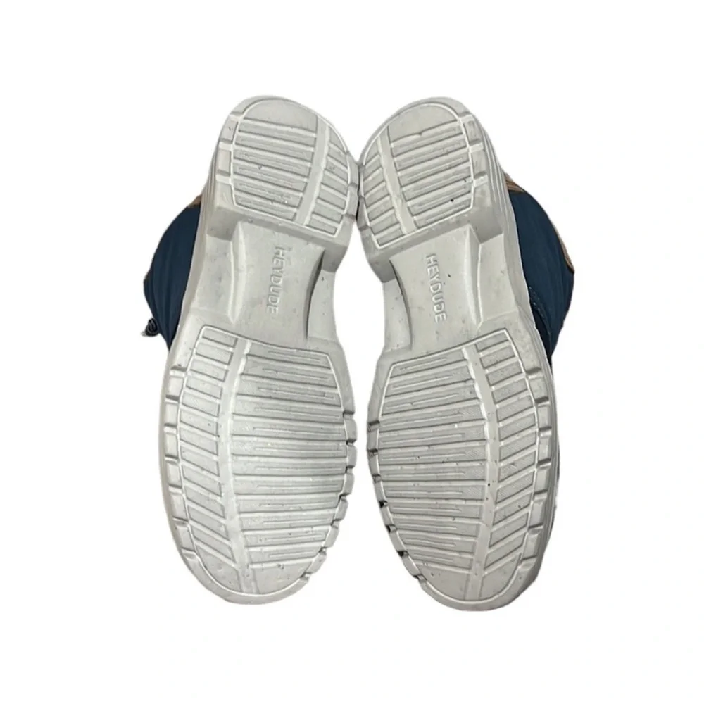 Hey Dude Spencer Youth Eco Boot Navy Size 4 NWT